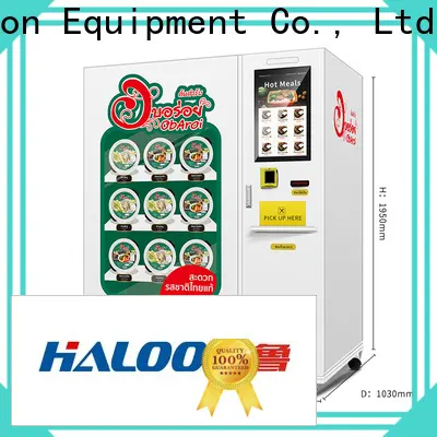 Haloo cost-effective hot noodle vending machine manufacturer for outdoor 1