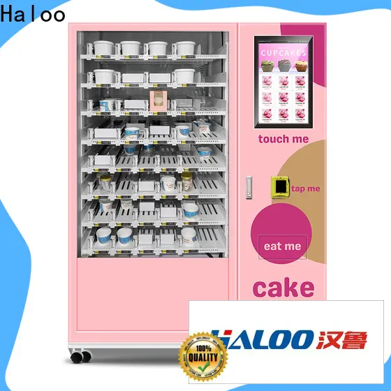 Haloo Convenient cupcake dispenser machine wholesale for convenience store 1