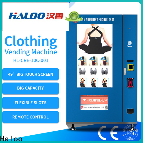 Touch Screen Mini Vending Machine Design Haloo