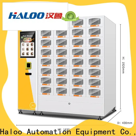 cost-effective heated food vending machine supplier for indoor 1
