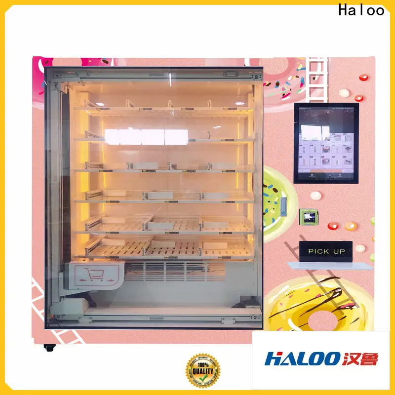 Haloo frozen drink vending machine manufacturer for snack 1