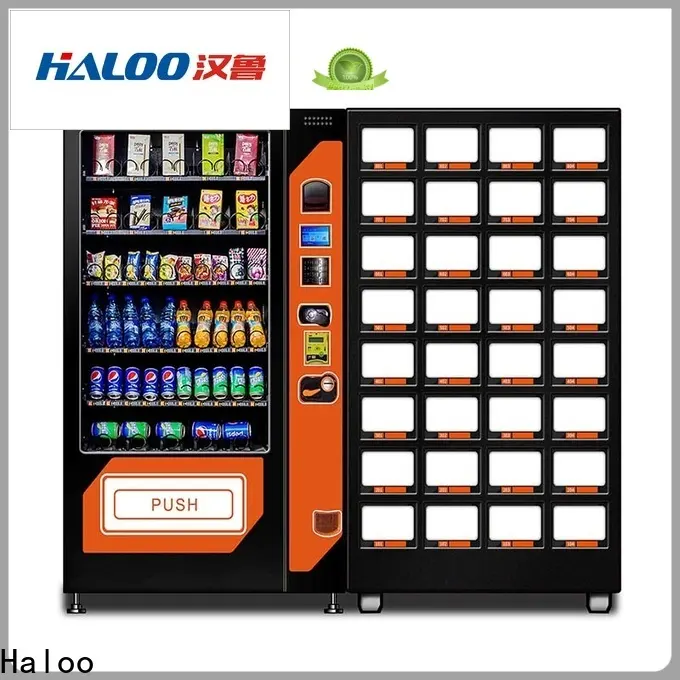 Haloo best combo vending machines customized for snack 1