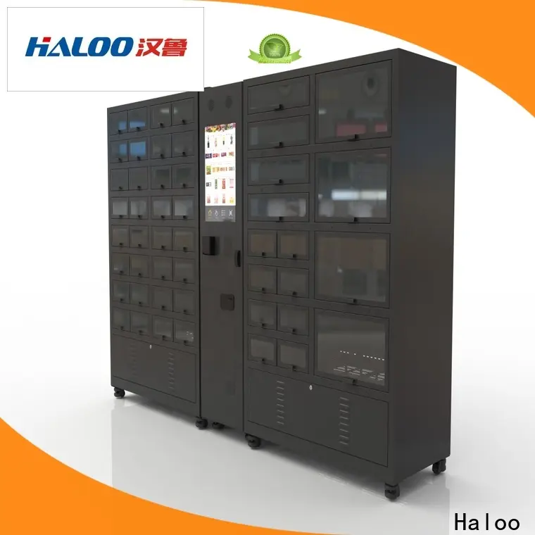 Haloo intelligent food and drink vending machine supplier outdoor 1
