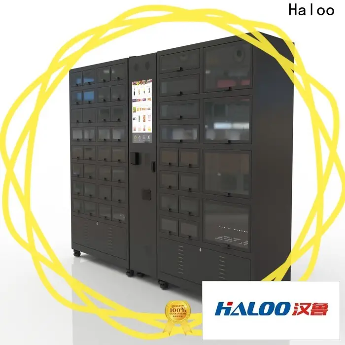 Haloo anti-theft food and drink vending machine supplier outdoor 1
