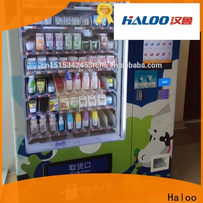 Haloo smart coffee vending machine manufacturer for snack 1