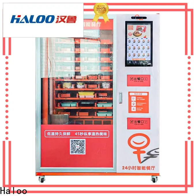 Haloo hot food vending machine manufacturers manufacturer for snack 1