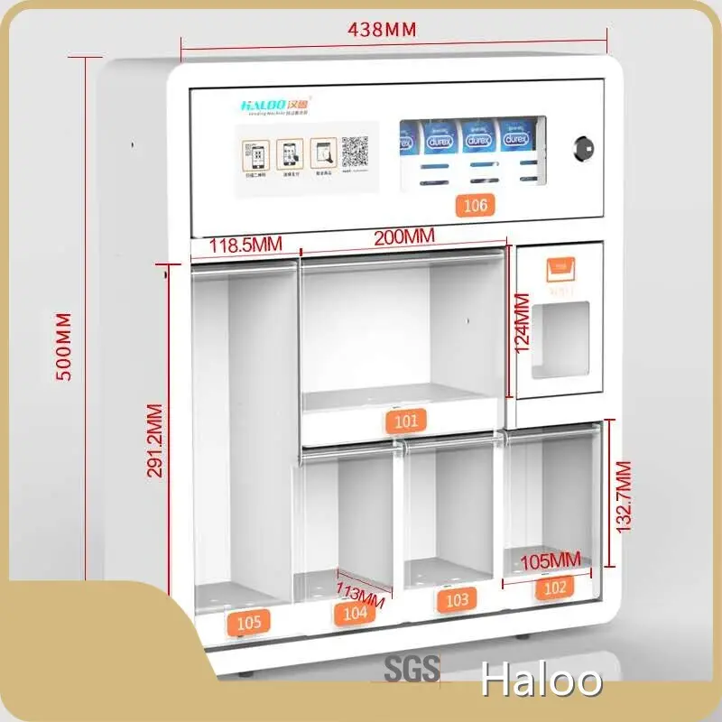 Freezer Vending Machine HL-CRE-05 - - Haloo 1