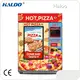 For Shopping Malls Pizza Vending Machine 1700(L)*1030(W)*1980(H)mm by Haloo 1