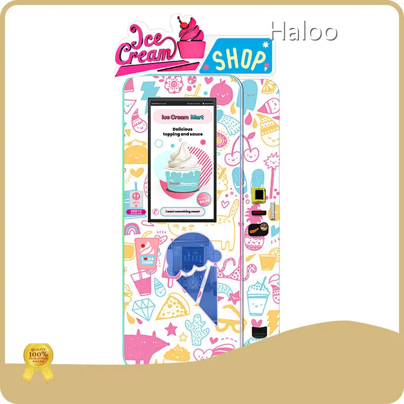 For Offices Ice Vending Machine Franchise 280kg by Haloo 1