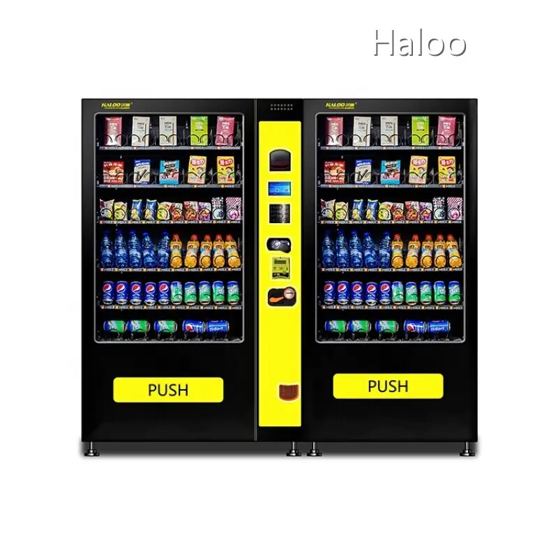 Haloo Combo Vending Machine for Sale Combo Vending Machine for Salefactory 1