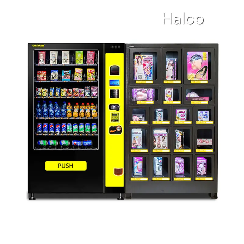 Snack and Drink Vending Machine Series for Pedestrian Streets 1