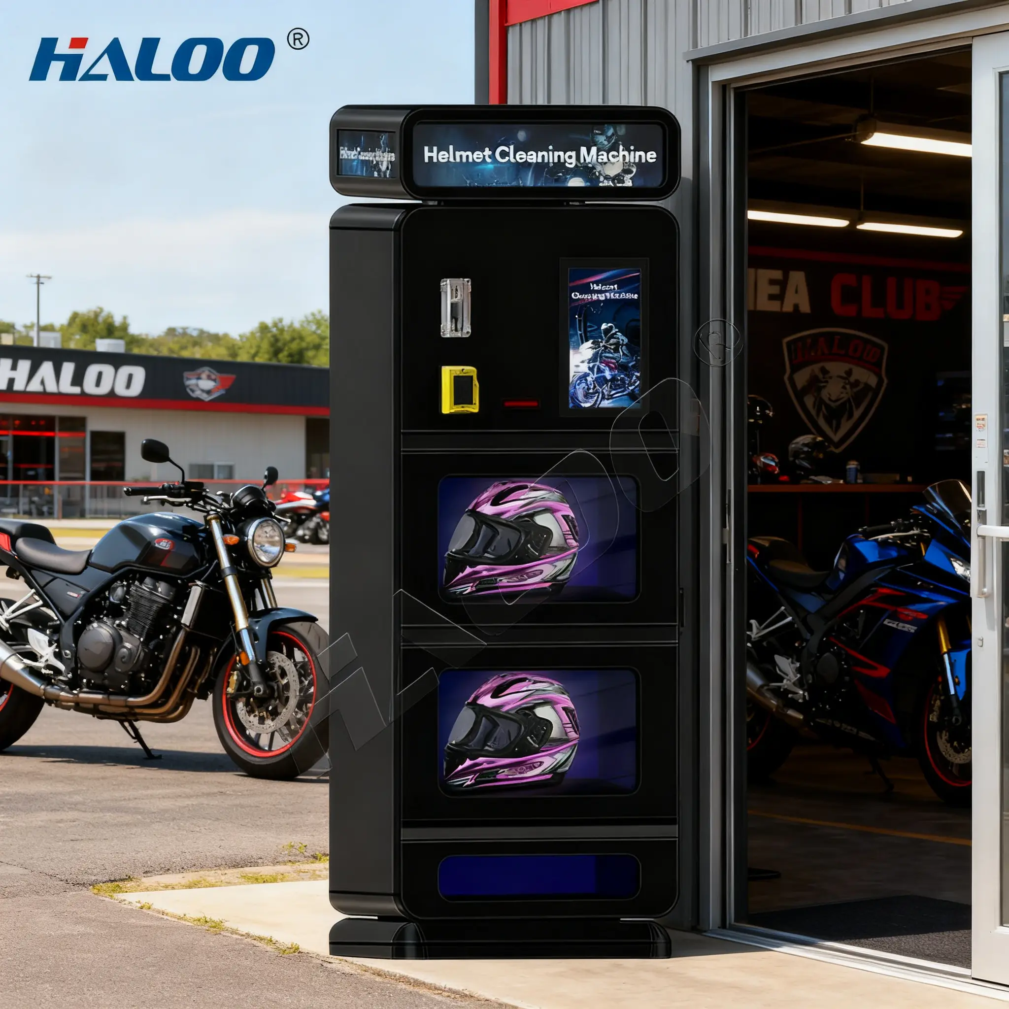 Haloo Helmet Cleaning Machine Factory Price 3