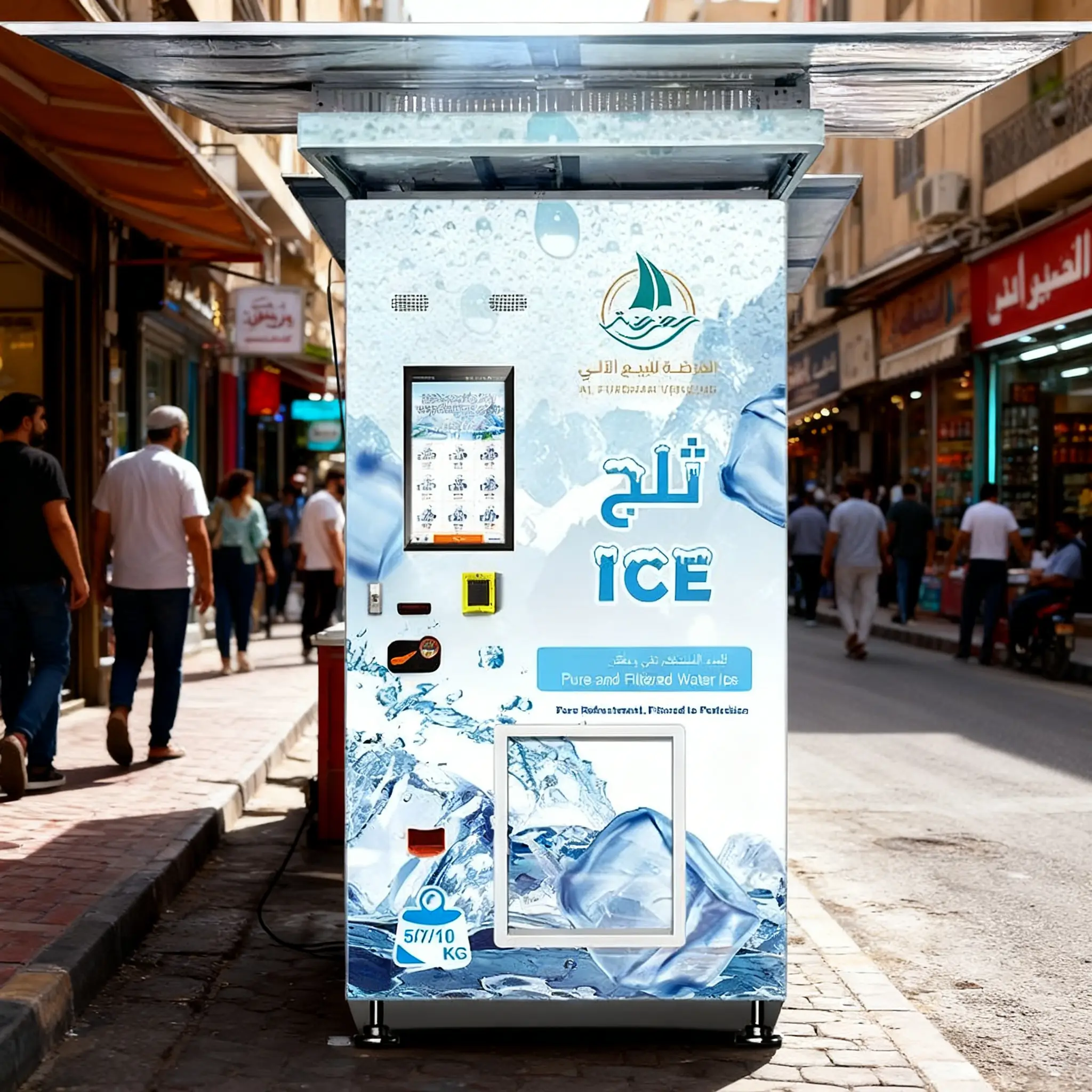 Ice Vending Companies Ice Vending Machine Wholesale - Haloo 4