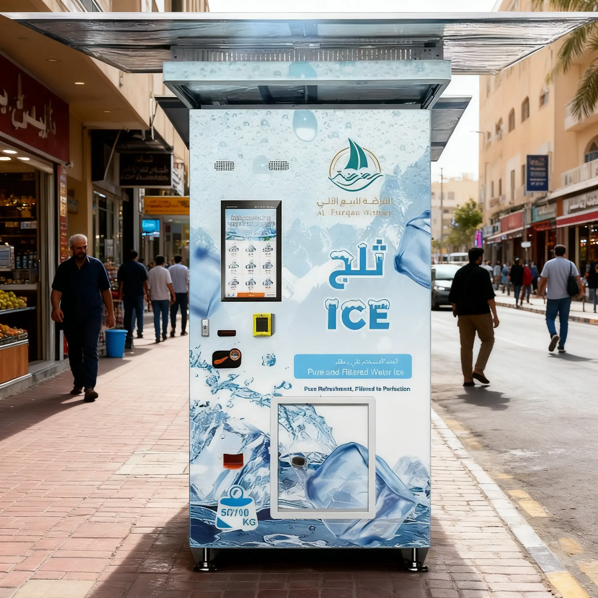 Ice Vending Companies Ice Vending Machine Wholesale - Haloo 5