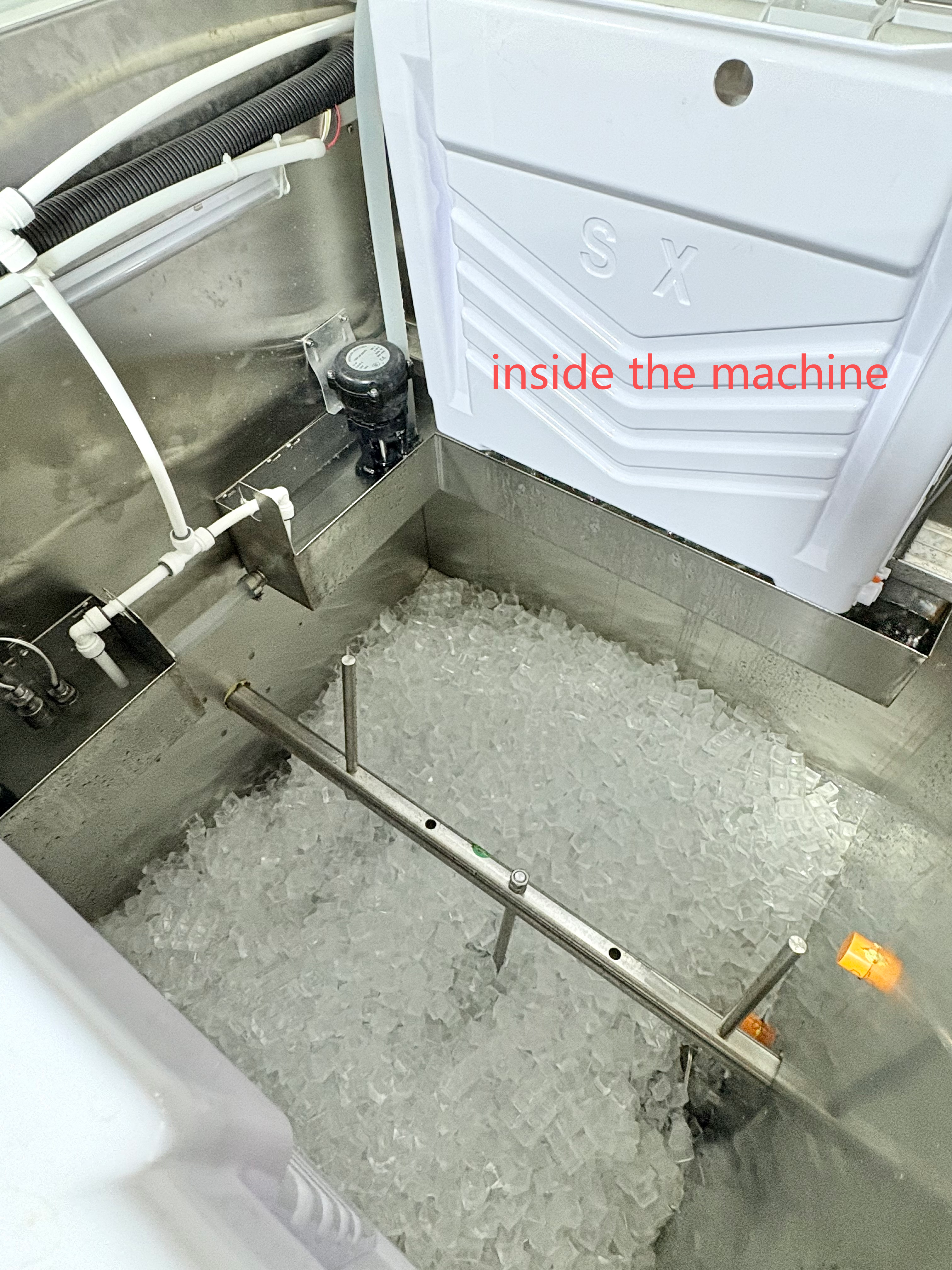 Halo vending machine 150KG large capacity 24-hour automatic packaging automatic bag sealing ice vending machine with anti electric shock protection 3