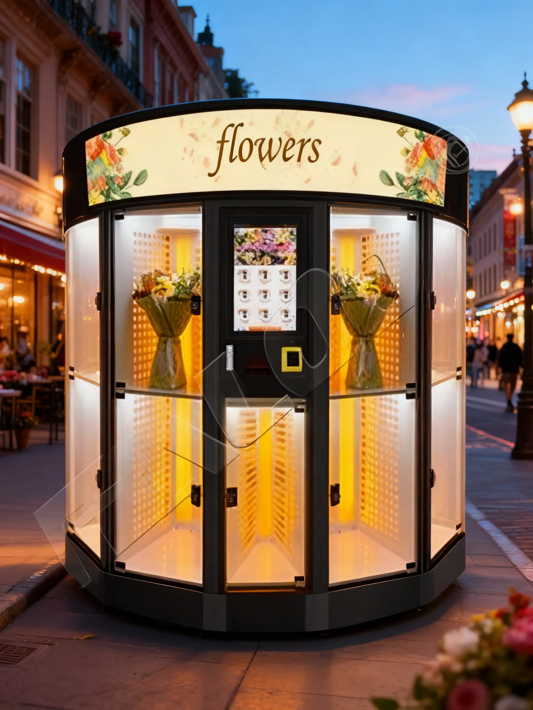 Vending Flowers Machine by Haloo 3