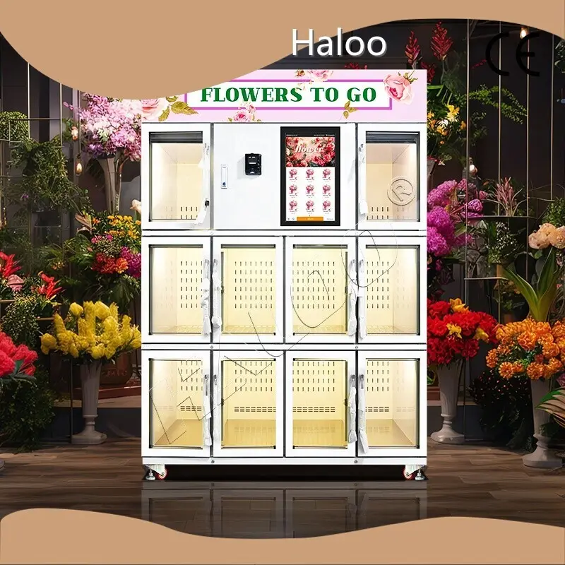 Flower Vending Machine for Sale VENDING MACHINE Wholesale - Haloo 1
