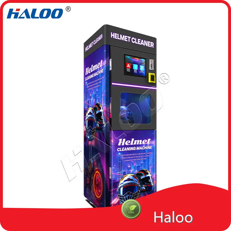 Helmet Cleaning Machine by Haloo 1