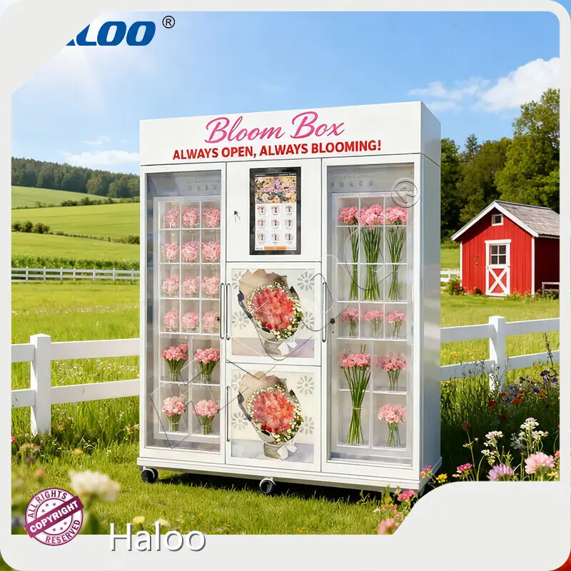 Vending Flowers Machine VENDING MACHINE Wholesale - Haloo-2 1