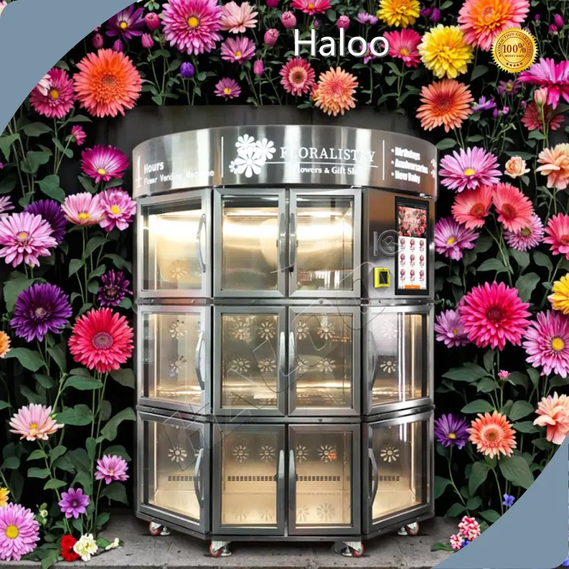 Bouquet Vending Machine Flower Vending Machine Wholesale - Haloo-1 1