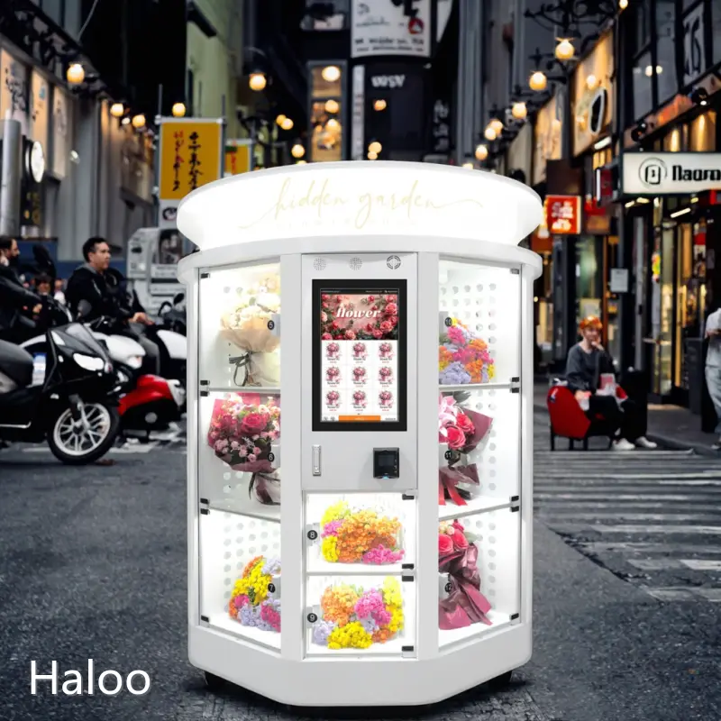 Vending Machine for Flowers Flower Vending Machine Wholesale - Haloo 1
