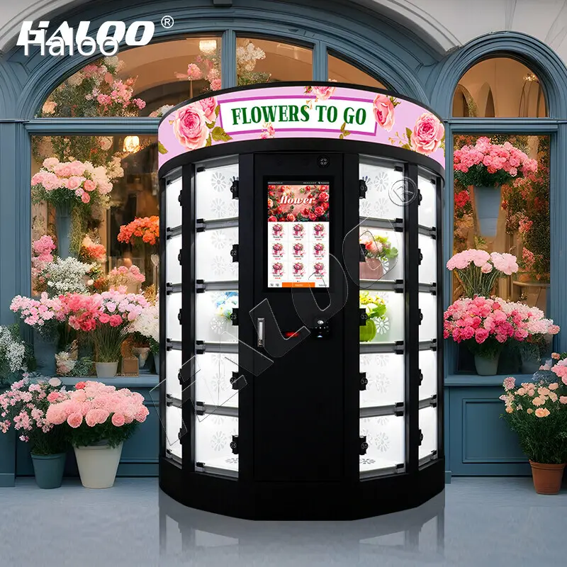 Bouquet Vending Machine - for Shopping Malls - Haloo 1