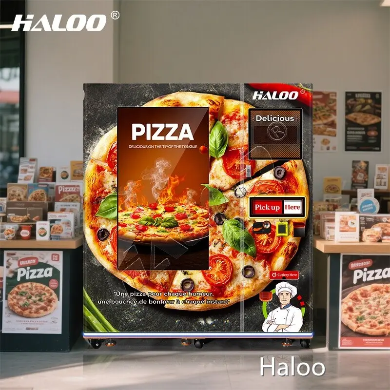 Hot Selling Smart Pizza Vending Machine for Pedestrian Streets 1