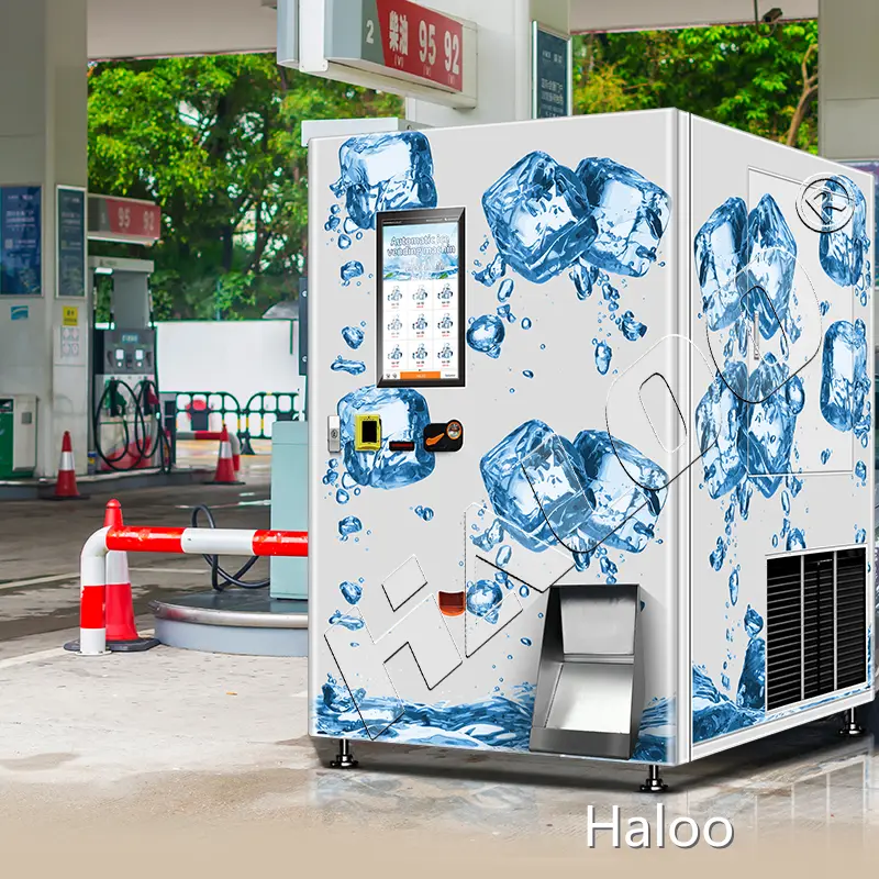 Ice Vending Machine Ice Cube Vending Machine for Commercial Centers Manufacturer 1
