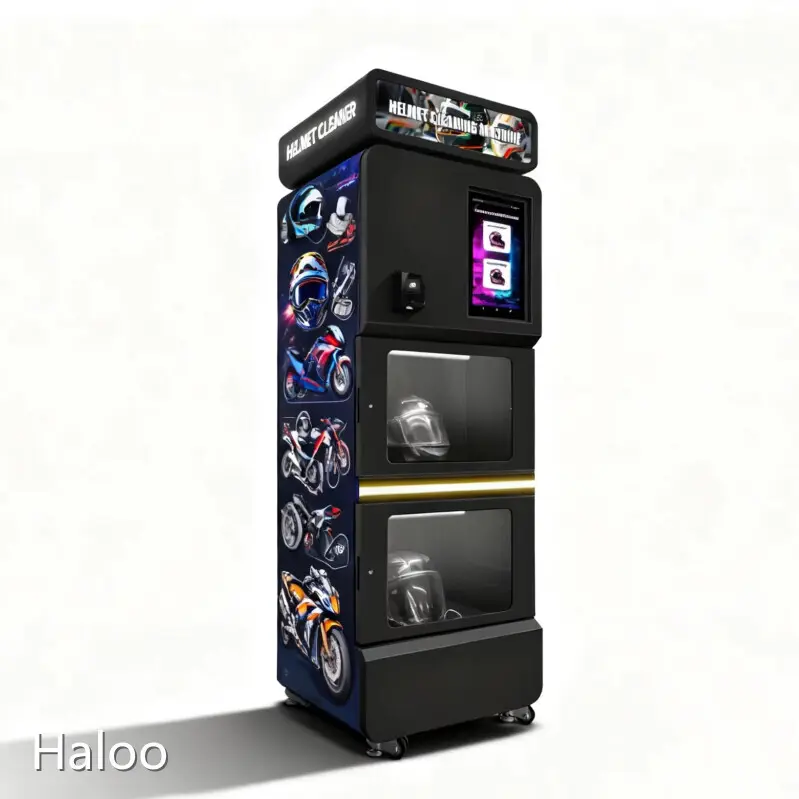 Motorcycle Helmet Cleaning Machine VENDING MACHINE Wholesale - Haloo 1