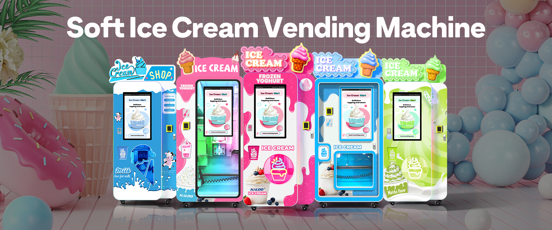 ice cream vending machine