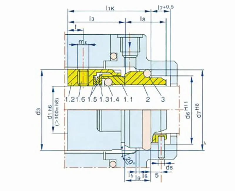 Lepu ring o ring seal design company for fluid static application 7