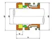 Bulk buy high quality bellows mechanical seal lowara customization for beverage 7