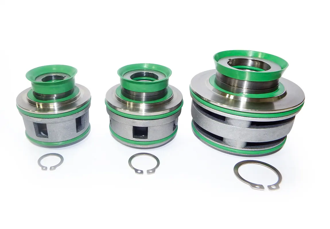 Double Cartridge Mechanical Seal TC/TC/TC/TC/VITON by Lepu Seal 3