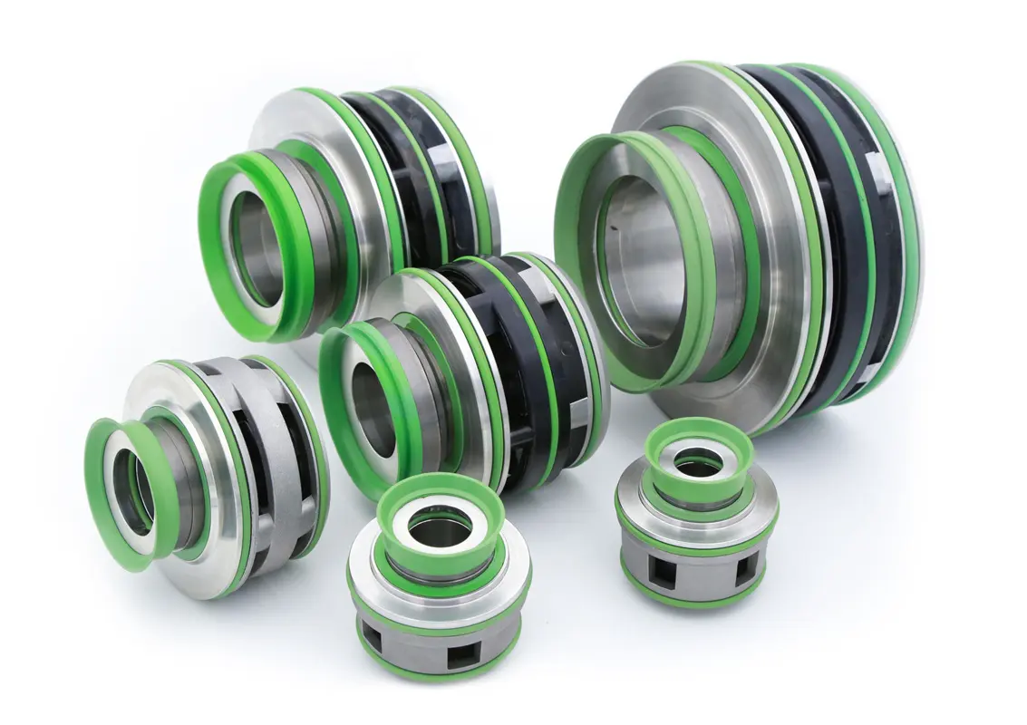 Double Cartridge Mechanical Seal TC/TC/TC/TC/VITON by Lepu Seal 4