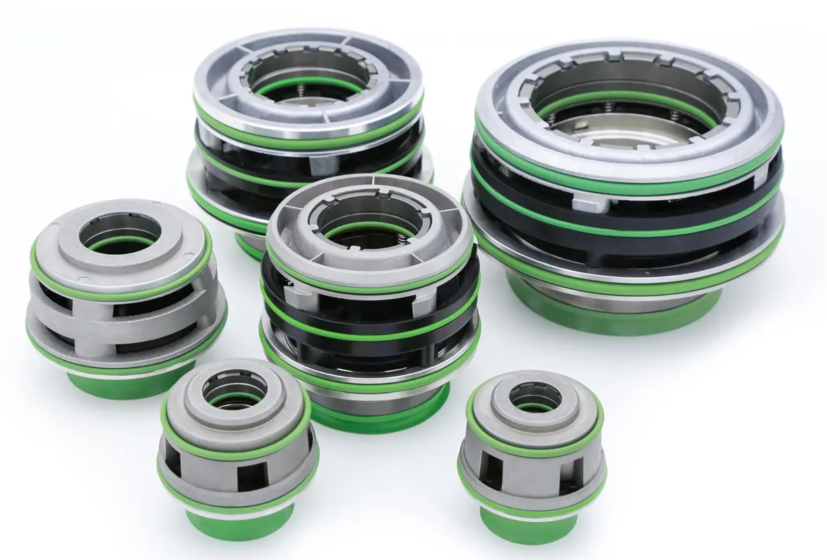 Double Cartridge Mechanical Seal TC/TC/TC/TC/VITON by Lepu Seal 5