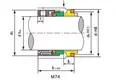 Burgmann M7n Mechanical Seal YES - - Lepu Seal 3