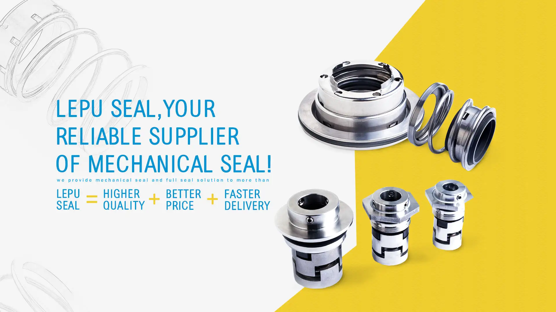 Multi Lip Cartridge Viking Pump Mechanical Seal for VIKING Gear Pump 1