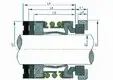rubber bellow mechanical seal 2103 bellow seal Lepu Brand 8