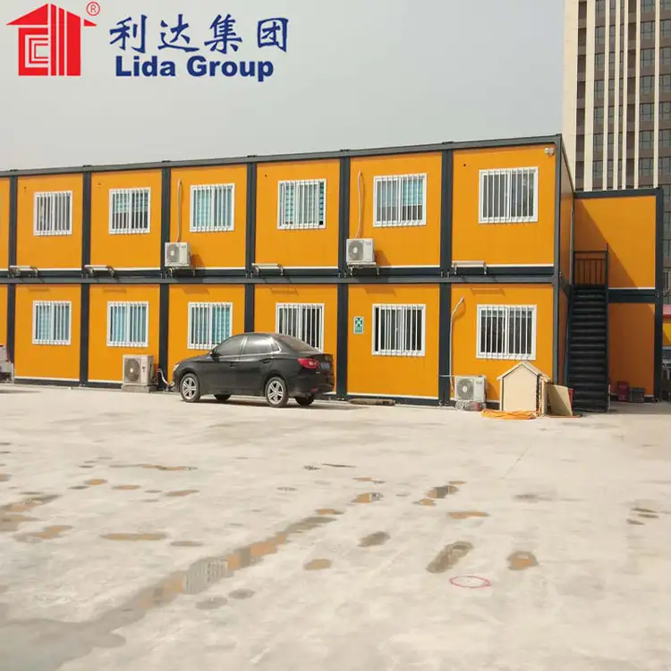 flat pack folding prebuilt container house 1