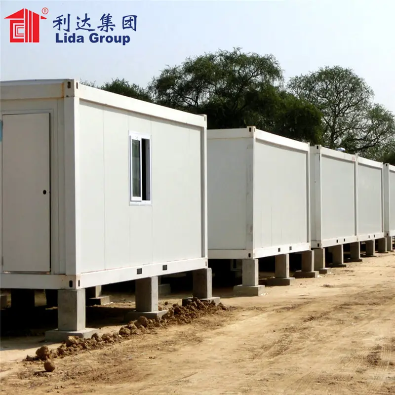 Lida Group Latest container beach house for business used as shower room 4
