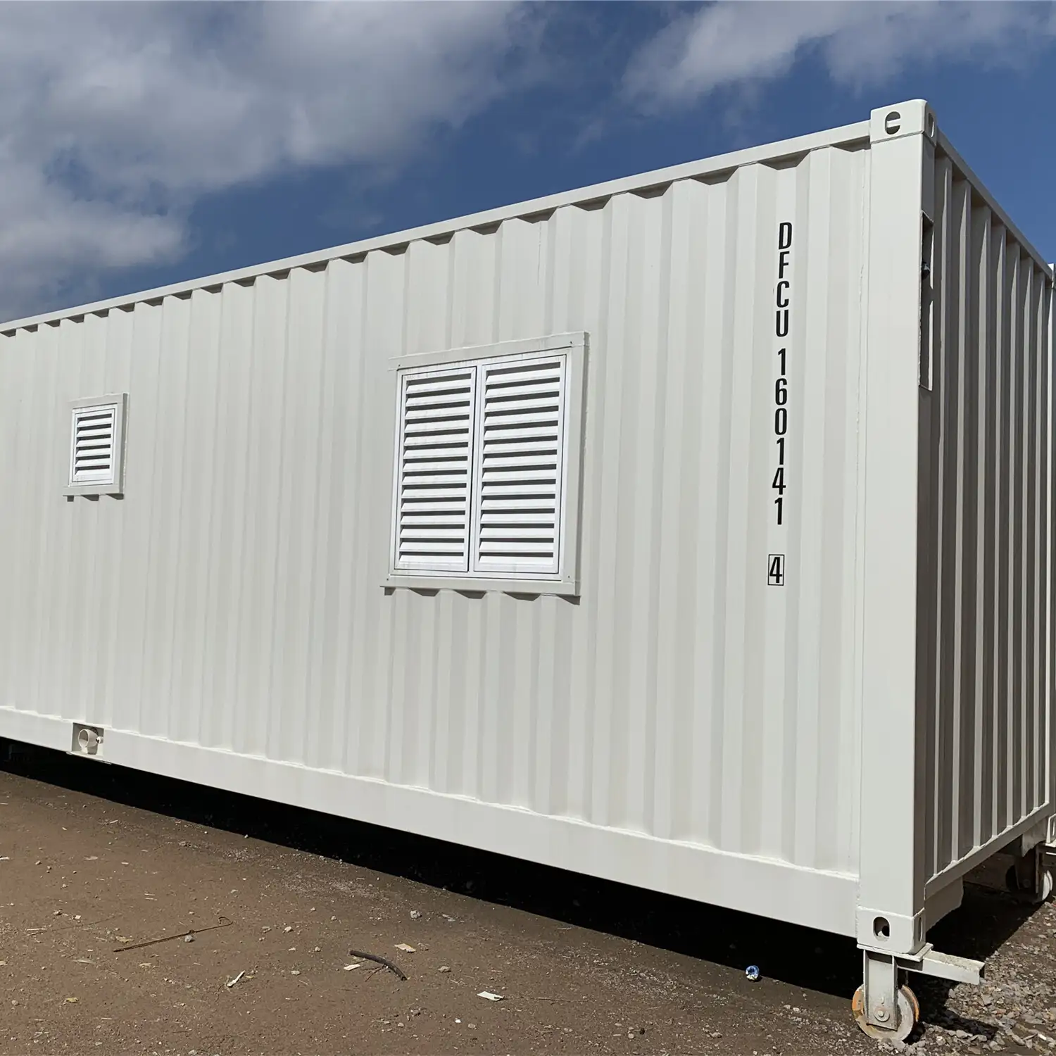 Welding Shipping Container Houses 1
