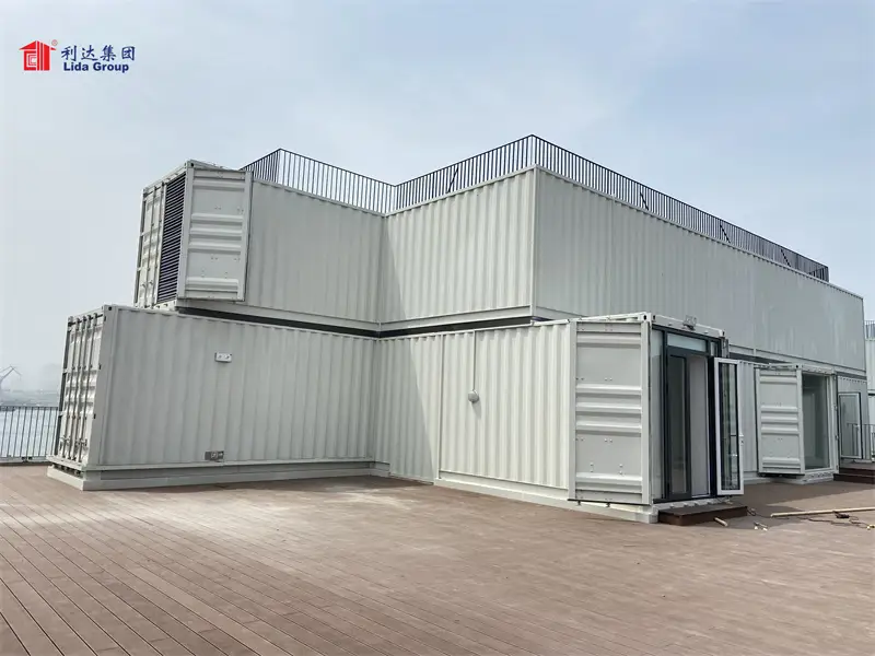 Mobile Flat Pack Fold Prefabricated Building Modular Shipping Office Container Steel Structure Prefab Modular Movable Foldable Portable House 1