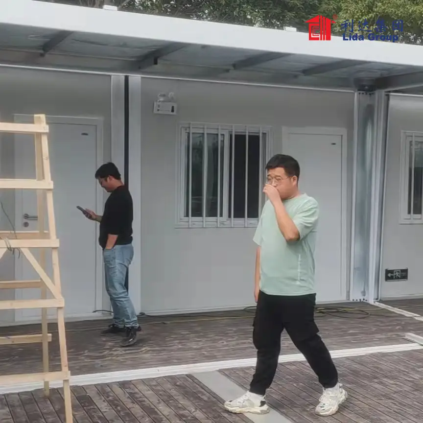 New big shipping container homes Suppliers used as office, meeting room, dormitory, shop 2