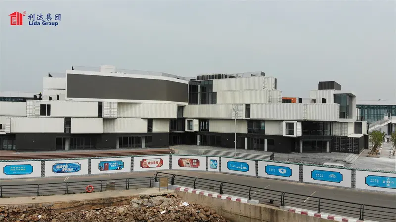 Lida Group steel crate homes manufacturers used as office, meeting room, dormitory, shop 2