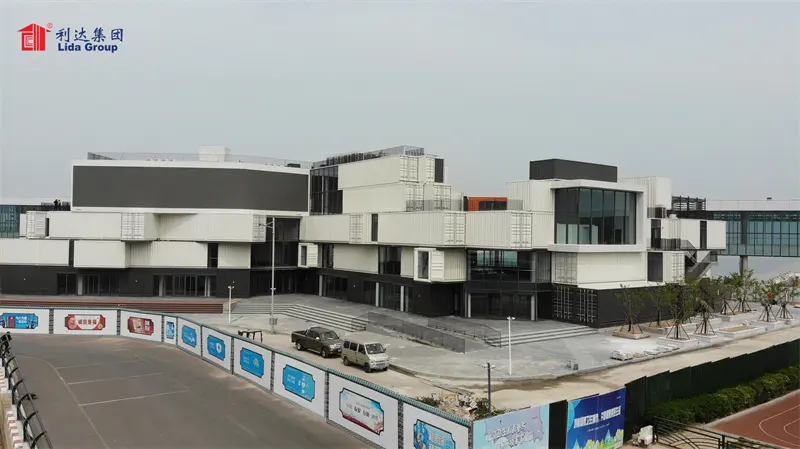 Lida Group steel crate homes manufacturers used as office, meeting room, dormitory, shop 4
