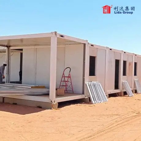 2022 Office and Shop Modular Container House - China Flat Pack 1