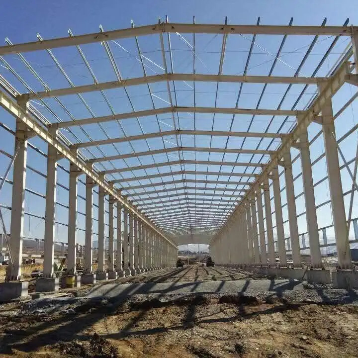 Good quality stainless light steel structure frame building for working 1
