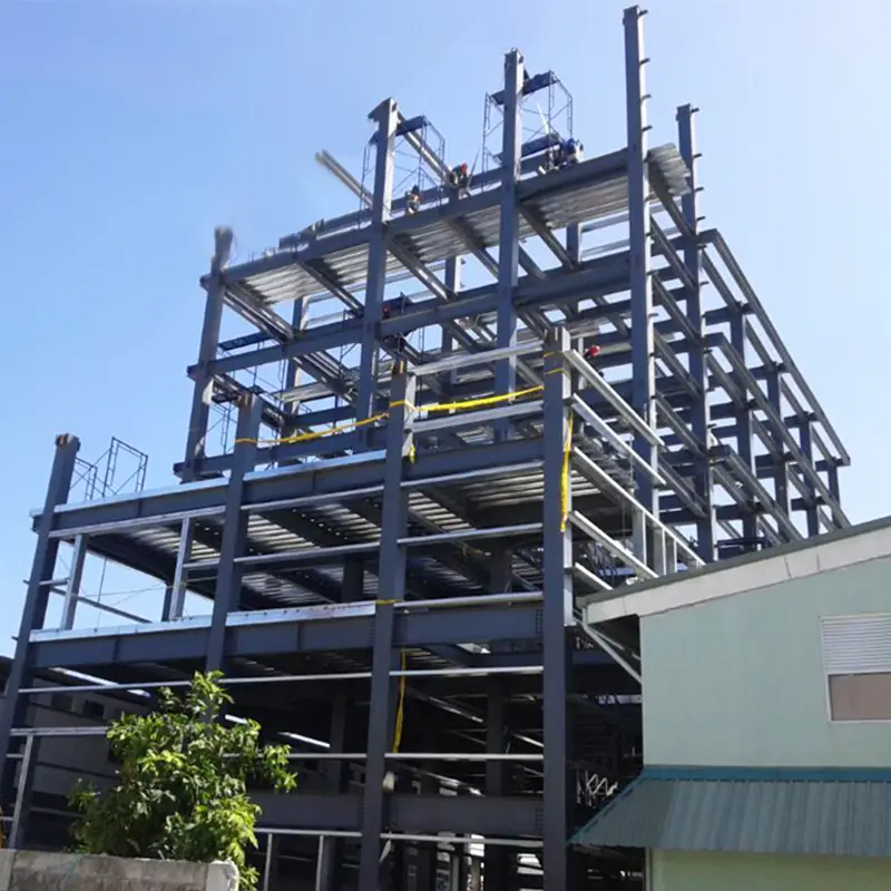 Pre-engineered long-span steel structure hotel building 1
