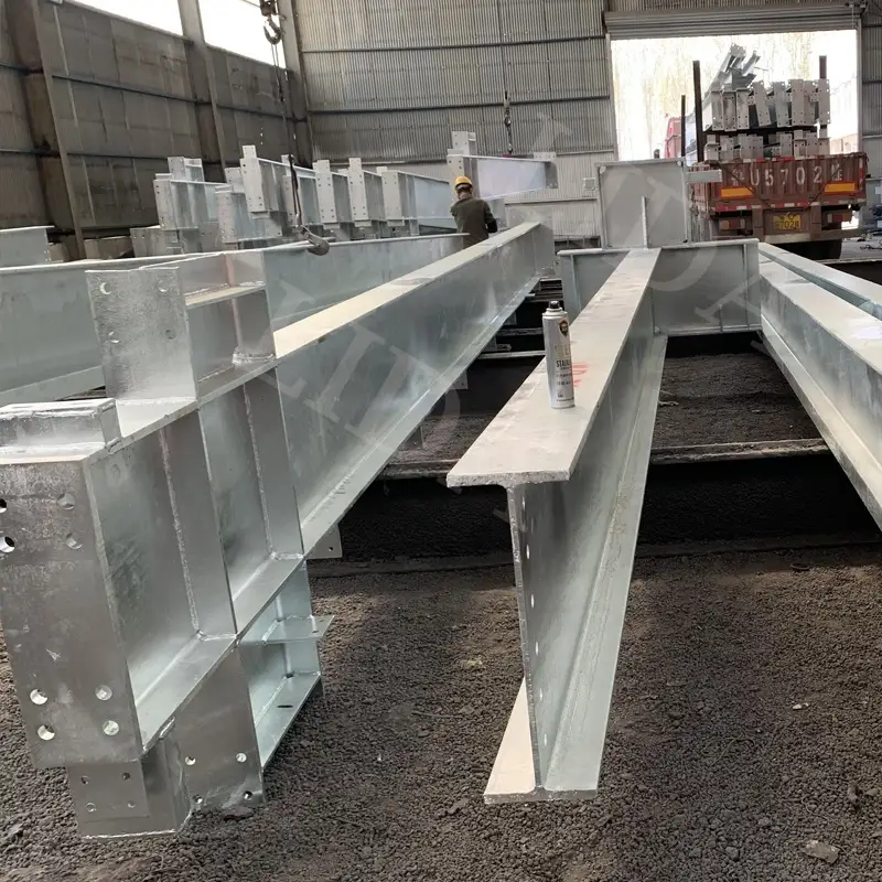 Light steel structure aircraft hangar structural steel fabricationfarm 1