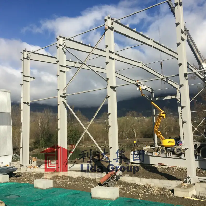 Steel Building steel structural low price prefabricated warehouse 1